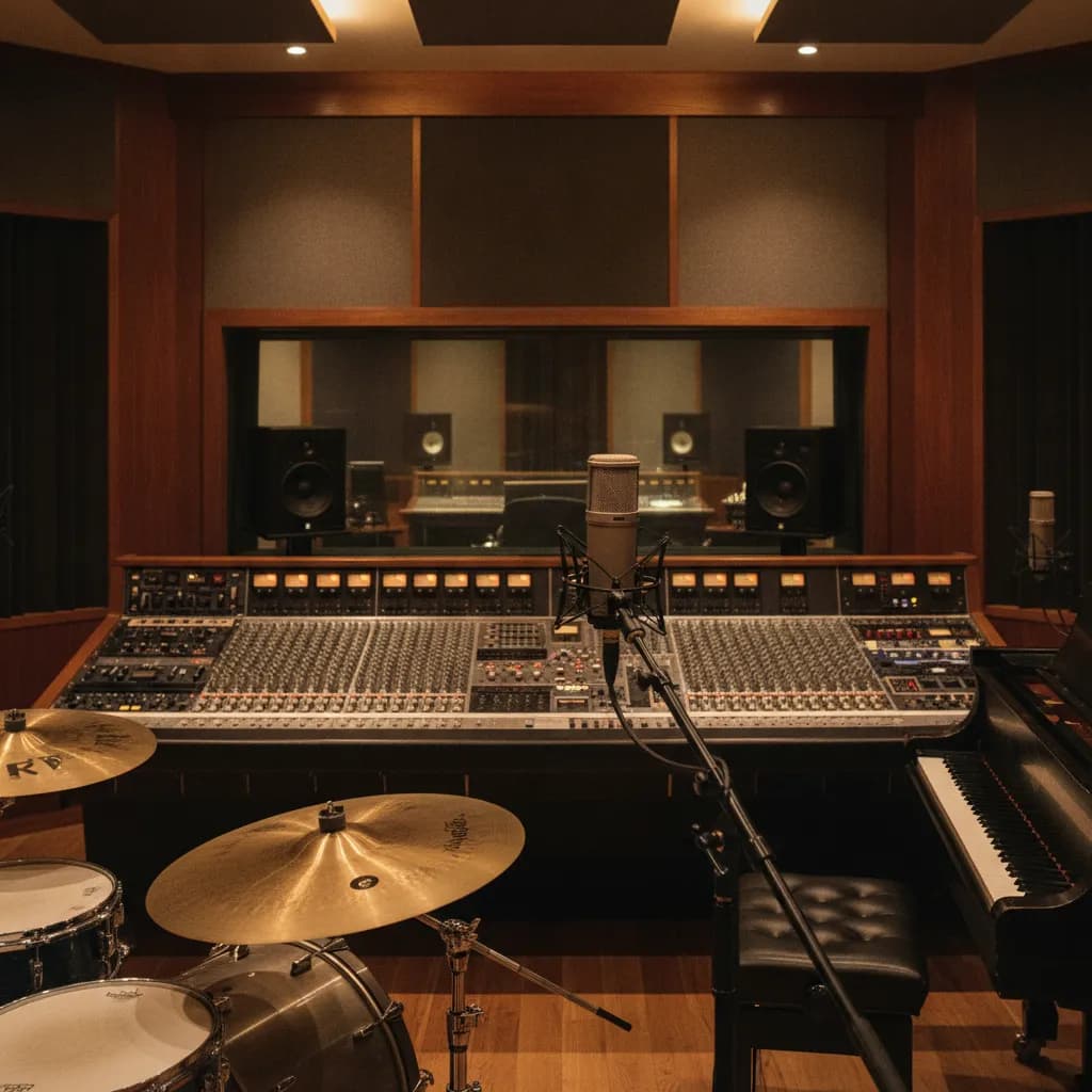 Who owns the recording you make in a studio?